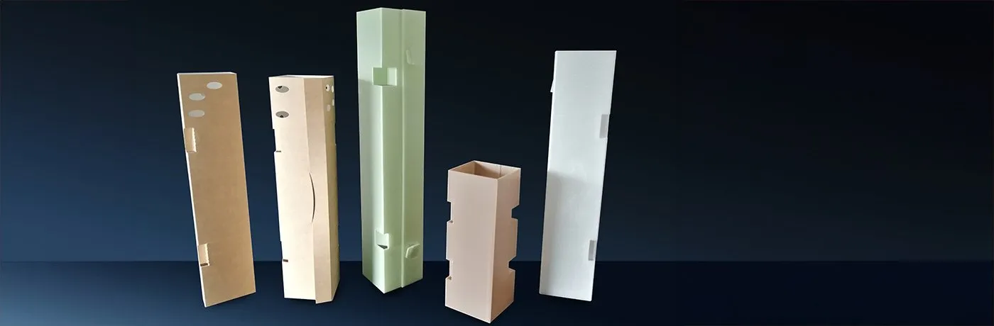 Shelter in plastica semplice 9,5x9,5x40